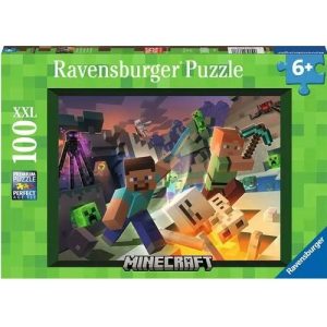 Puzzel (XXL) 100stuks – Monster Mincraft