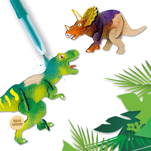 SES Creative - Blow airbrush pens - Dino's - Afbeelding 4