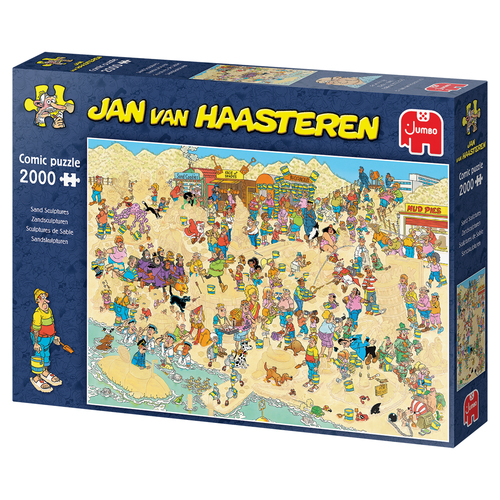 Jan van Haasteren - Zandsculpturen (2000stuks) - Afbeelding 2
