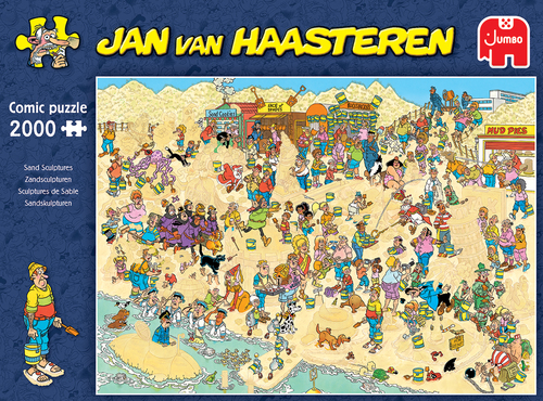 Jan van Haasteren - Zandsculpturen (2000stuks) - Afbeelding 3