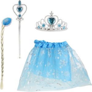 ICE PRINCESS Set – Prinses (tutu/tiara/staf)