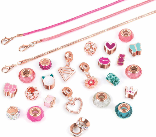 Make it Real - Armbanden Think Pink met halo-bedeltjes - Afbeelding 2