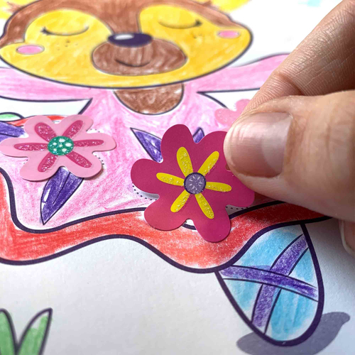 SES Creative - Doe kleurboek glitter 3-in-1 - Afbeelding 5