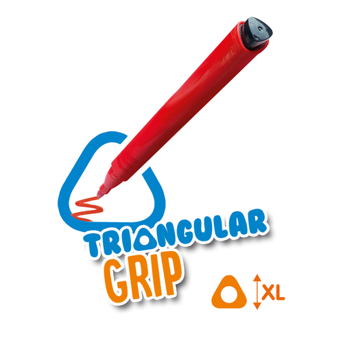 SES Creative - Driehoek grip stiften - Afbeelding 2