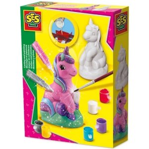 SES Creative – Gieten en schilderen – Unicorn