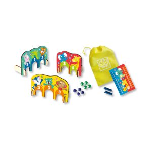 SES Creative – Knikker spel – Houten poortjes
