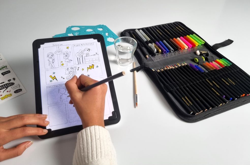 BUKI - Professionele Studio Tekentablet 3-in-1 - Afbeelding 9