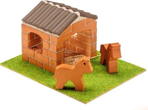 Teifoc Bouwdoos - Paardenstal (klein) - Afbeelding 2