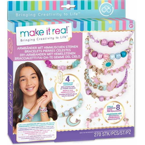 Make it Real - Celestial Stones DIY Bracelets