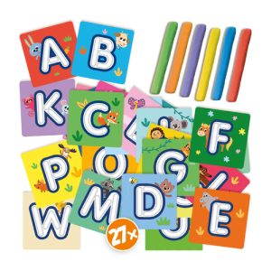 SES Creative – Ik leer het alfabet kleien