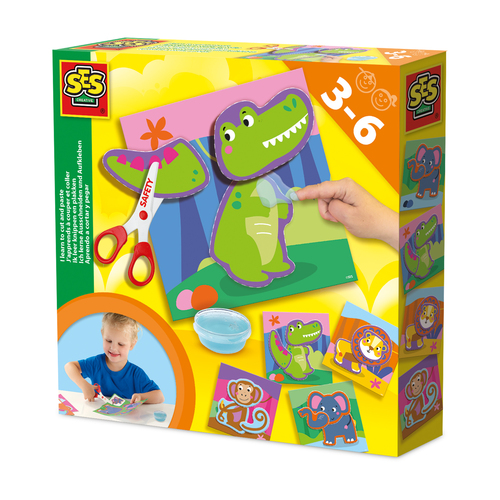 SES Creative - Ik leer knippen en plakken