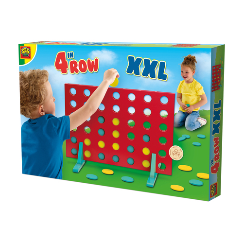 SES Creative - Houten 4 op een rij XXL