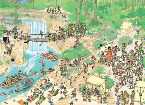 Jan van Haasteren - Jungle Tour (1000stuks) - Afbeelding 2