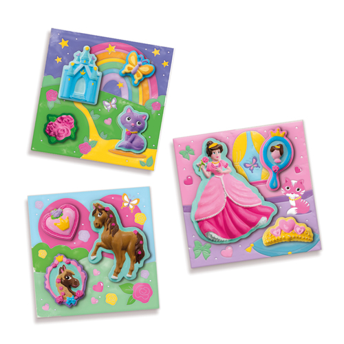 SES Creative - Gieten en schilderen - Canvassen om te schilderen prinsessen - Afbeelding 5