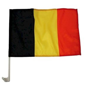 Autovlag –  België (zwart/geel/rood)