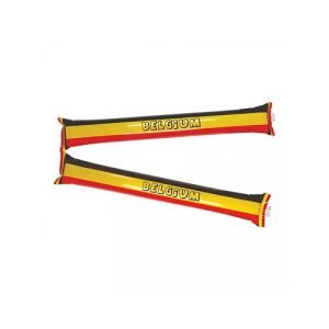 Sticks (opblaasbaar) – België (zwart/geel/rood)