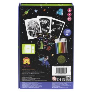 Tiger Tribe Colouring Set – Dinos in Space