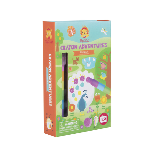 Tiger Tribe Crayon Adventures - Garden - Afbeelding 2