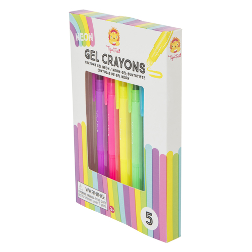 Tiger Tribe Neon Gel Crayons - 5stuks - Afbeelding 3