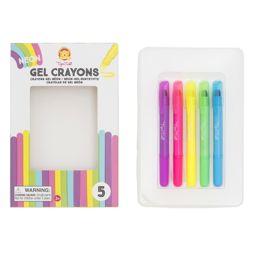 Tiger Tribe Neon Gel Crayons - 5stuks - Afbeelding 5