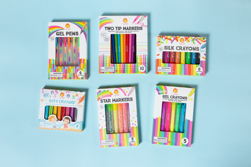 Tiger Tribe Neon Gel Crayons - 5stuks - Afbeelding 8