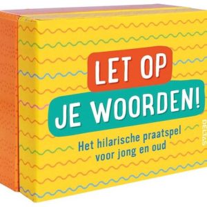 Partygame – Let op je woorden!