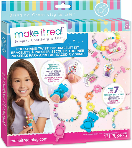 Make it Real Pop shake twist diy bracelet kit - Afbeelding 2