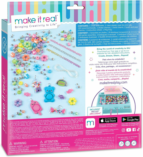 Make it Real Pop shake twist diy bracelet kit - Afbeelding 3