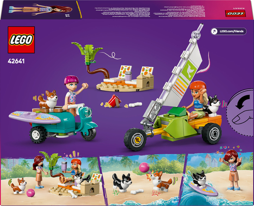 LEGO Friends - Surf- en scooterplezier met honden - Afbeelding 4