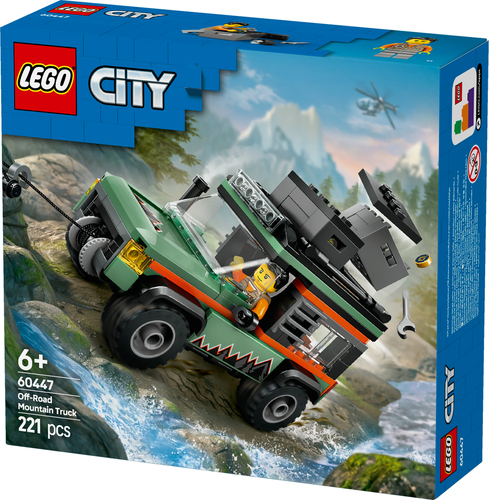 LEGO City - 4x4 terreinwagen voor in de bergen - Afbeelding 6