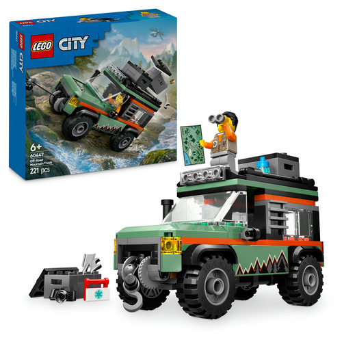 LEGO City - 4x4 terreinwagen voor in de bergen - Afbeelding 9