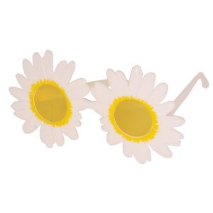 Bril hippie bloem