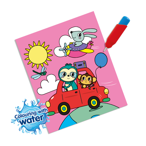 SES Creative - Kleuren met water Op reis - Afbeelding 4
