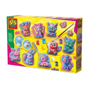 SES Creative – Gieten & schilderen Fantasie figuren