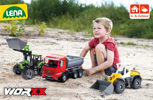 Lena WORXX Tractor Deutz Fahr Agrotron 7250 TTV met Aanhangwagen - Afbeelding 6