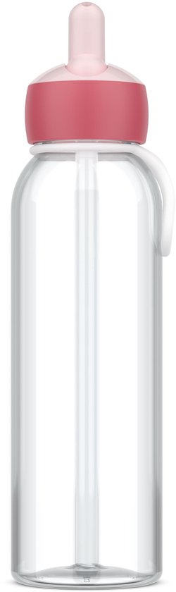 Waterfles flip-up campus 500ml - Cool Pink - Afbeelding 2