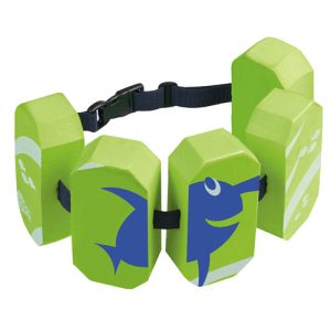 Zwemgordel met 5 drijvers (15 tot 30kg) – groen