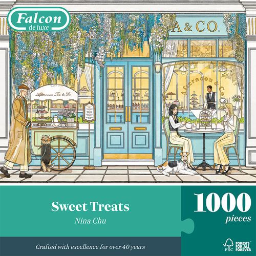 Puzzel Falcon - Sweet Treats 1000st - Afbeelding 3