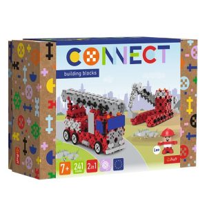 Trefl Connect building blocks – Brandweer/Rups Graafmachine