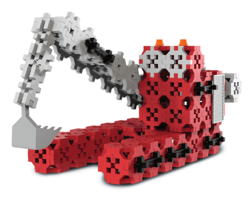 Trefl Connect building blocks - Brandweer/Rups Graafmachine - Afbeelding 3