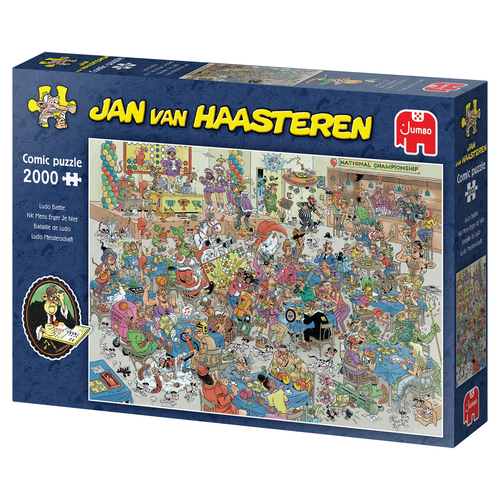 Jan van Haasteren - NK Mens Erger Je Niet - 2000st - Afbeelding 2