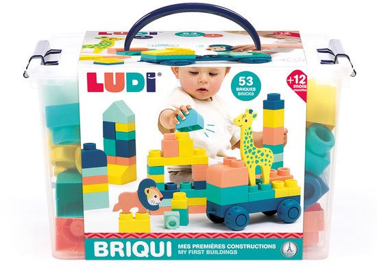 LUDI - Briqui Knutsel- en bouwset - Afbeelding 4