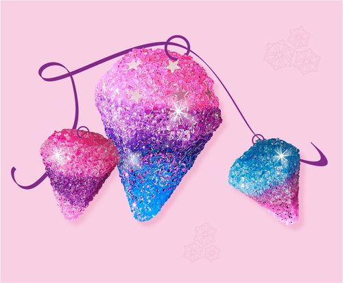 Kosmos Fun Science- Glitter Diamanten - Afbeelding 5