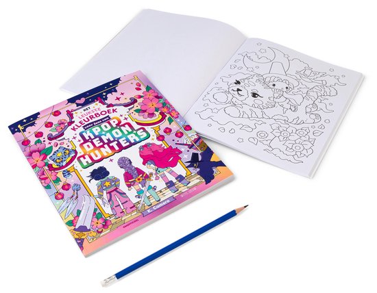 het leukste kleurboek Kpop demon hunters - Afbeelding 3
