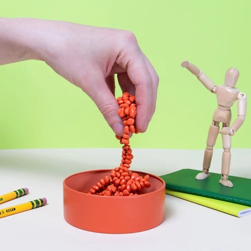 Speks Crags Magnetic Fidget Putty (500stuks) - Coral - Afbeelding 2