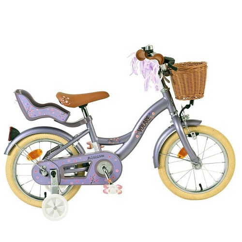 Volare Fiets Blossom 14" CB paars