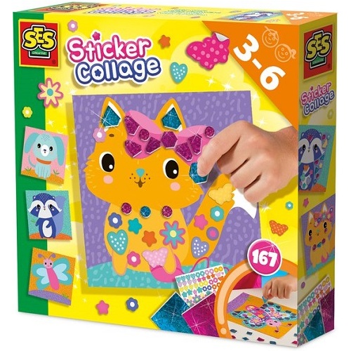 SES Sticker collage