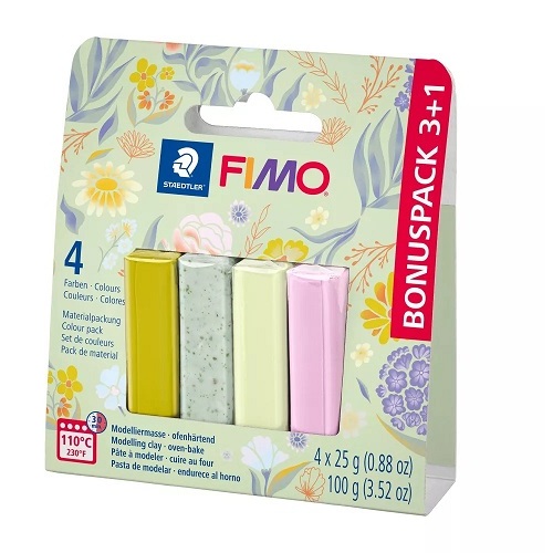 Set Fimo Modelleerklei 4 kleuren