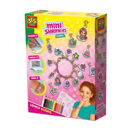 SES Creative - Mini Shrinkies - Charms Lovely Ocean