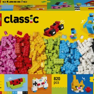 LEGO Classic – Kleurrijke Creatieve Stenen Creatief Speelgoed Om te Knutsel